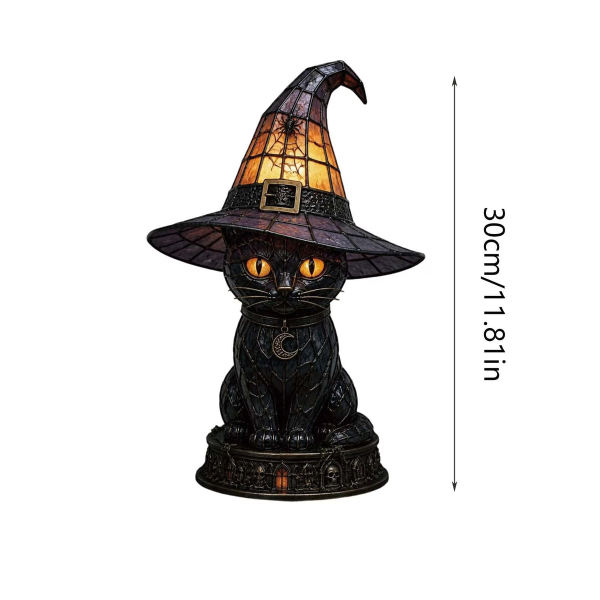 Halloween Black Cat Table Lamp – A Cozy Autumn Glow with a Touch of Magic 🐈⬛🎃✨