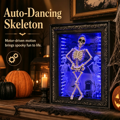 🕯️ A Gothic Graveyard Scene — Glowing, Dancing, and Hauntingly Beautiful