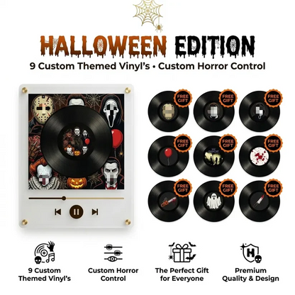 🕷️ Vintage Horror Music & Collectible Combo